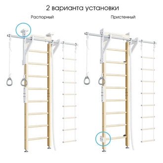 Шведская стенка ROMANA Eco2 пристенная