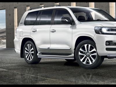 Защита порогов Toyota Land Cruiser