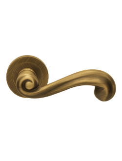 Дверные ручки Morelli Luxury PLAZA BGO Цвет - Матовая бронза