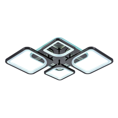 Люстра светодиодная 8057/2+2 PBK 112W+8W RGB Profit Light