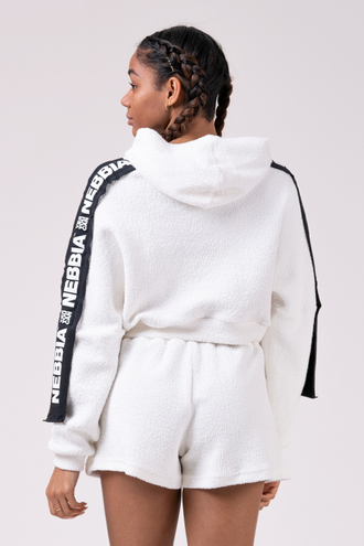 Худи Rebel Hero cropped hoodie 520 Белая