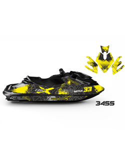 Наклейки на Гидроцикл SeaDoo BRP RXT RXP 215 260 300 2012-2017г. #3455
