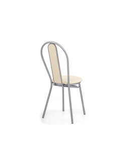 Стул на металлокаркасе Lamniel ваниль в крапинку / светлый мусс