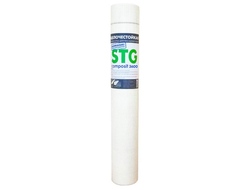 Сетка фасадная антивандальная щелочестойкая STG Composit 3600 ячейка 10х10 мм рулон 1х30 м плотность 320 г/м2