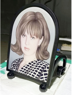 Стойка для таблички на могилу 5