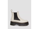 Dr Martens Audrick Nappa Leather Platform Chelsea Beige