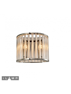 Настенный светильник ilamp qeens w9501-2 nickel