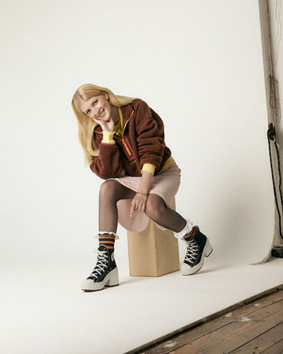 Женские Кеды Converse De Luxe Heel