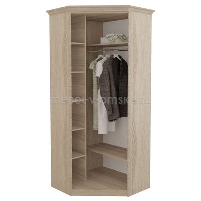 Шкаф Фиери угловой с зеркалом