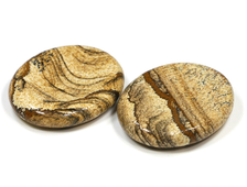 Яшма рисунчатая, камень-антистресс в ассортименте, Нанибия (39-40 мм, 14-15 г) №24622