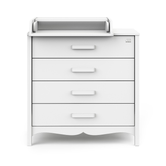 Пеленальный комод Sweet Baby Maestro, Белый / Белый