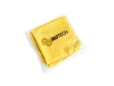 PROFI-MICROFASERTUCH Микрофибра салфетка 40*40 см, желтая,уп-ка 2 шт, без оверлока, 280гр Au-245