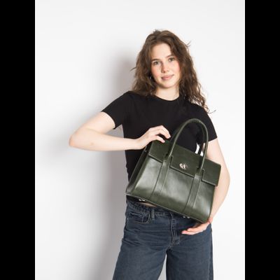 Деловая сумка Valenza Premium green (арт. 5076-11)
