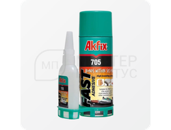 Клей Arfix двухкомпонентный цианакрилатный 65 Гр. для МДФ