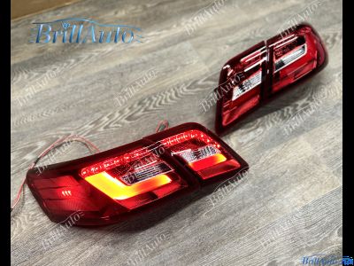 Стопы Toyota Camry 40 светодиодные красные-белые