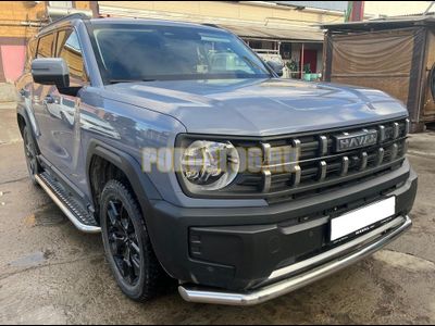 Защита переднего бампера Папа Тюнинг d60 Haval H3 2024-