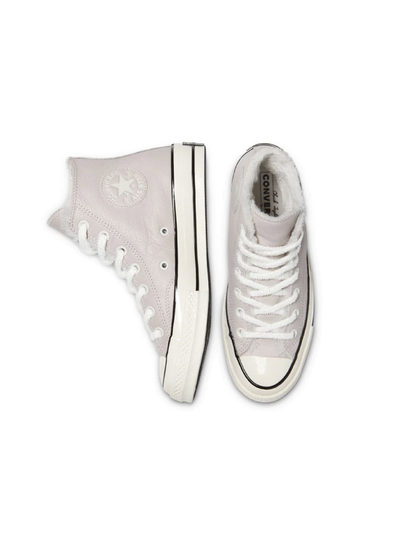 Кеды Converse Chuck 70 Cozy Club зимние розовые высокие