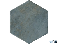 Керамогранит Kerama Marazzi Гроссето 20x23 см синий матовый под бетон купить в магазине Marysя