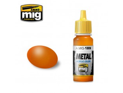 Ammo MIG: краска акриловая Metallic orange