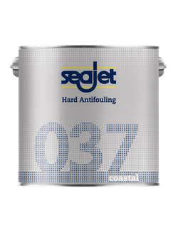 Необрастающая краска «SEAJET 037 COASTAL» для быстроходных судов из стеклопластика, стали или дерева НИЖЕ ВАТЕРЛИНИИ 2.5л.