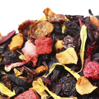 Чай фруктовый Красный сарафан, ароматизированный