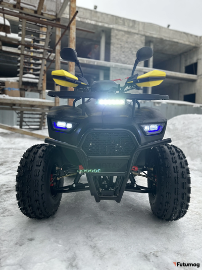 Квадроцикл MOTAX Grizlik Super Lux 125cc (2024) Желтый камуфляж