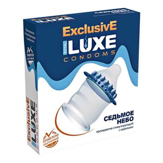 ПРЕЗЕРВАТИВ LUXE EXCLUSIVE СЕДЬМОЕ НЕБО (шары и усы) 1 штука