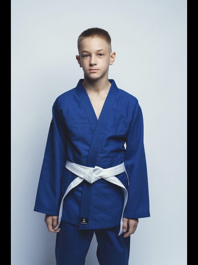 Кимоно для дзюдо детское Bravegard Junior синее