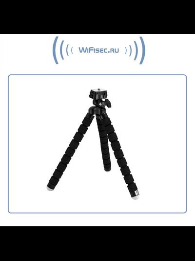 Гибкий штатив Ramili TR001 для видеокамер, видеонянь для крепления например, на элементах мебели, на ветке дерева, на раме или ручке детской коляски.