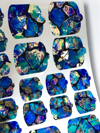 Пленки для педикюра с фольгой VIP-042