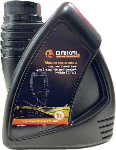 Масло моторное для 2-тактных двигателей BAIKAL NMMA TC-W3