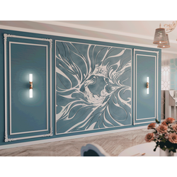 Панно гипсовое FRACTALITY артикул SPN17