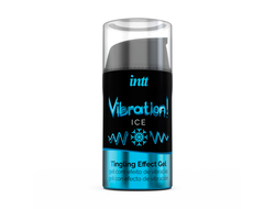 VIB0002 Жидкий интимный гель с эффектом вибрации Ice INTT
