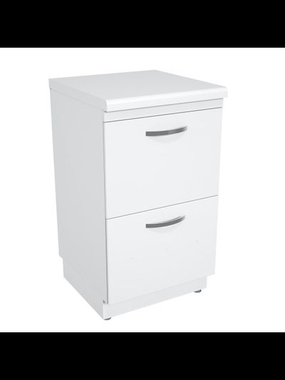 Тумба металлическая с ящиками на подиуме ТМЯ-2.0