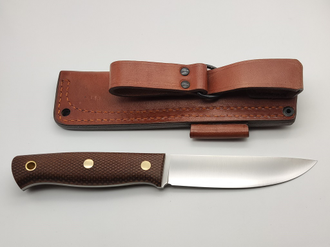 Нож Росомаха сталь VG10 micarta койот