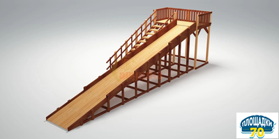 Зимняя горка Савушка Зима 8