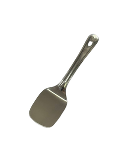 Лопатка 24 см. изогнутая раб. часть 7,5*6,5 см. нерж.