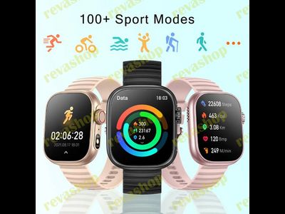 Смapт-чаcы мужcкиe-жeнские 2,01 дюйма, Bluеtооth, влагостойкие IP67, с фонариком