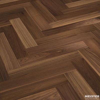 Паркетная доска Meister Орех Американский Лайвли 8044 PS500R