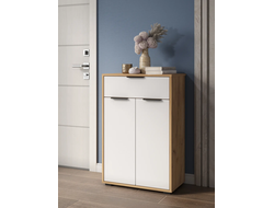 Комод Оптима ОП-06 Дуб Крафт золотой/Меренга