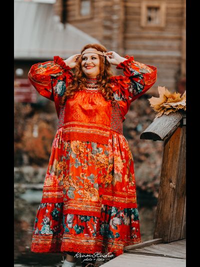 Платье "Русское Барокко"