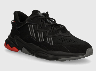 Adidas Ozweego Black Red (Черные) Арт 6 новое