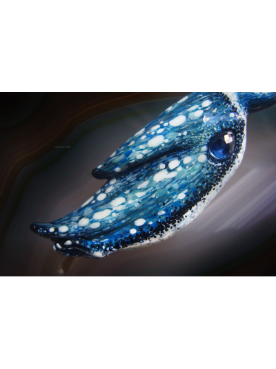 Волшебная брошь в виде пингвина с сапфиром &quot;Сердце Ванадис&quot;