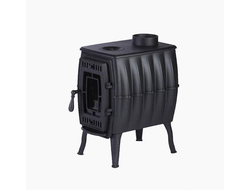 Печь отопительно-варочная «Бахтинка» черная до 100 м3