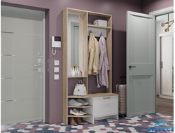 ПРИХОЖАЯ ТЕО ПР-01 (сонома/белый) 960*1960*362