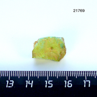 Бирюза натуральная (необработанная) Казахстан арт.21769: 4,4г - 20*14*14мм