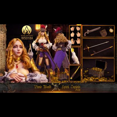 Эльфийка-пират Аиша - КОЛЛЕКЦИОННАЯ ФИГУРКА 1/6 Captain Aisha (WS018A) - War Story