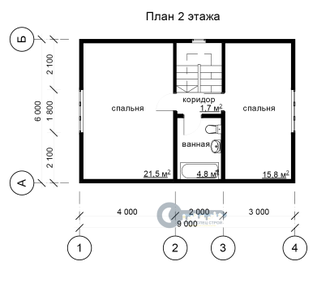 ДЖ-10 ГАБАРИТНЫЕ РАЗМЕРЫ: (8Х9М) 1,5 ЭТАЖА, ОБЩАЯ ПЛОЩАДЬ: 117М²