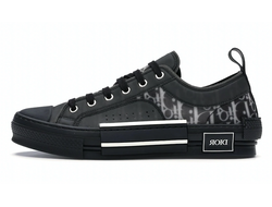 Кеды Converse x Dior B23 черные низкие