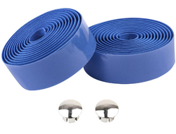 Обмотка Mzyrh с заглушками в руль, темно-синяя